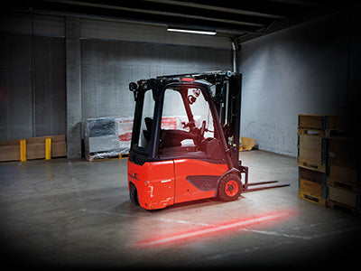 Varsellys 24W LED Rødt for truck Ecco