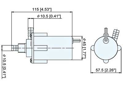 Minipumpe og ventilsett 12V - TMC